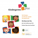 Kindergarten plus-Plakette